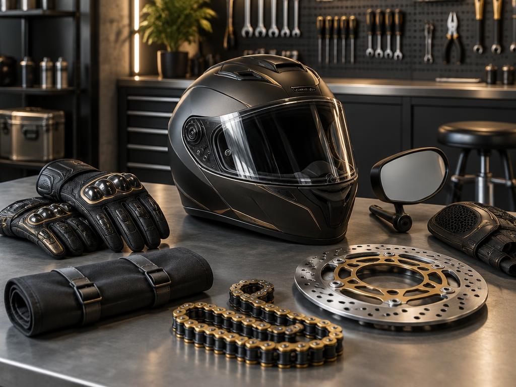 MOTOR BIKE PARTS AND ACCESSORIES collection